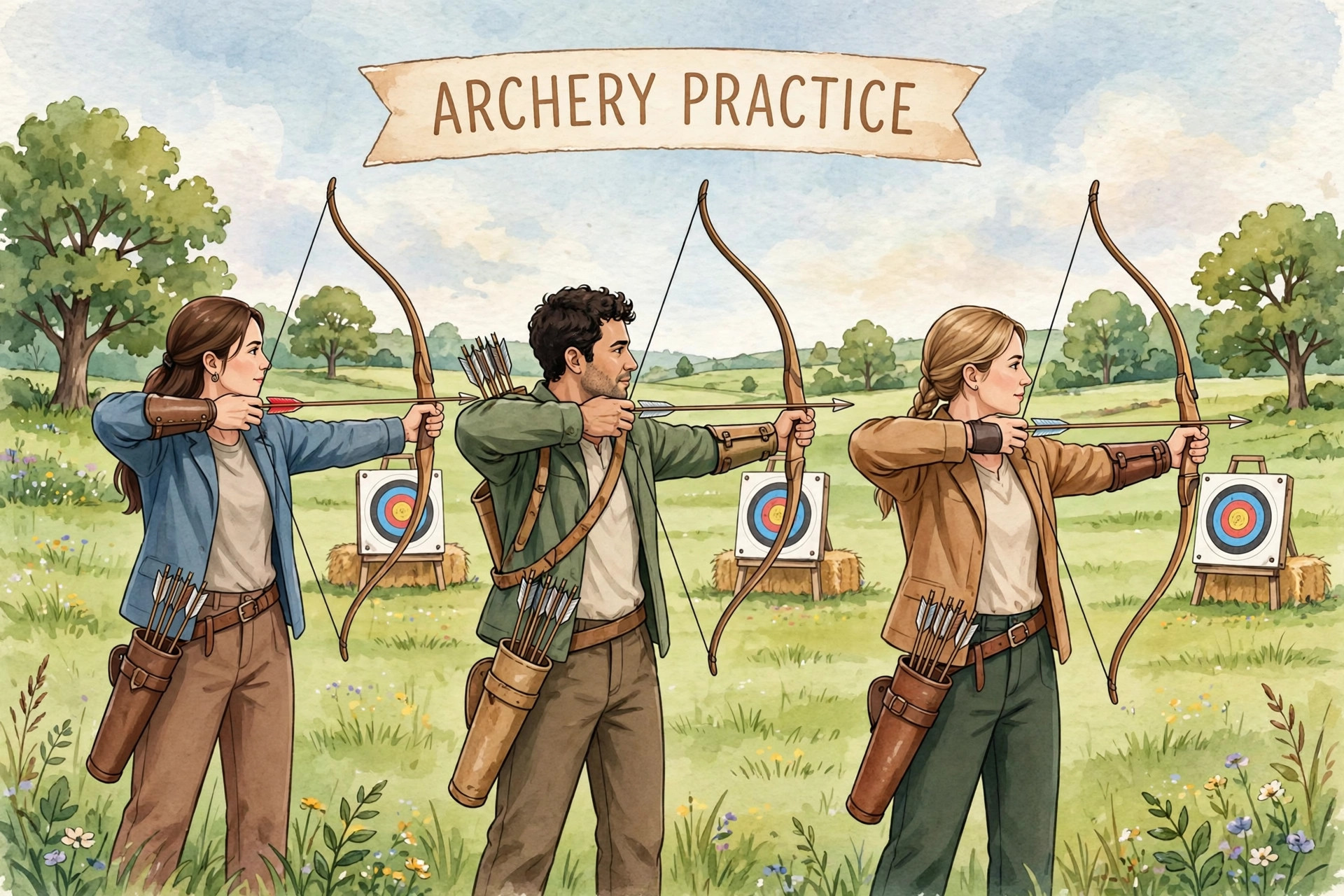 Archery tradition at Polo Ground in Shillong where teer archery rounds take place