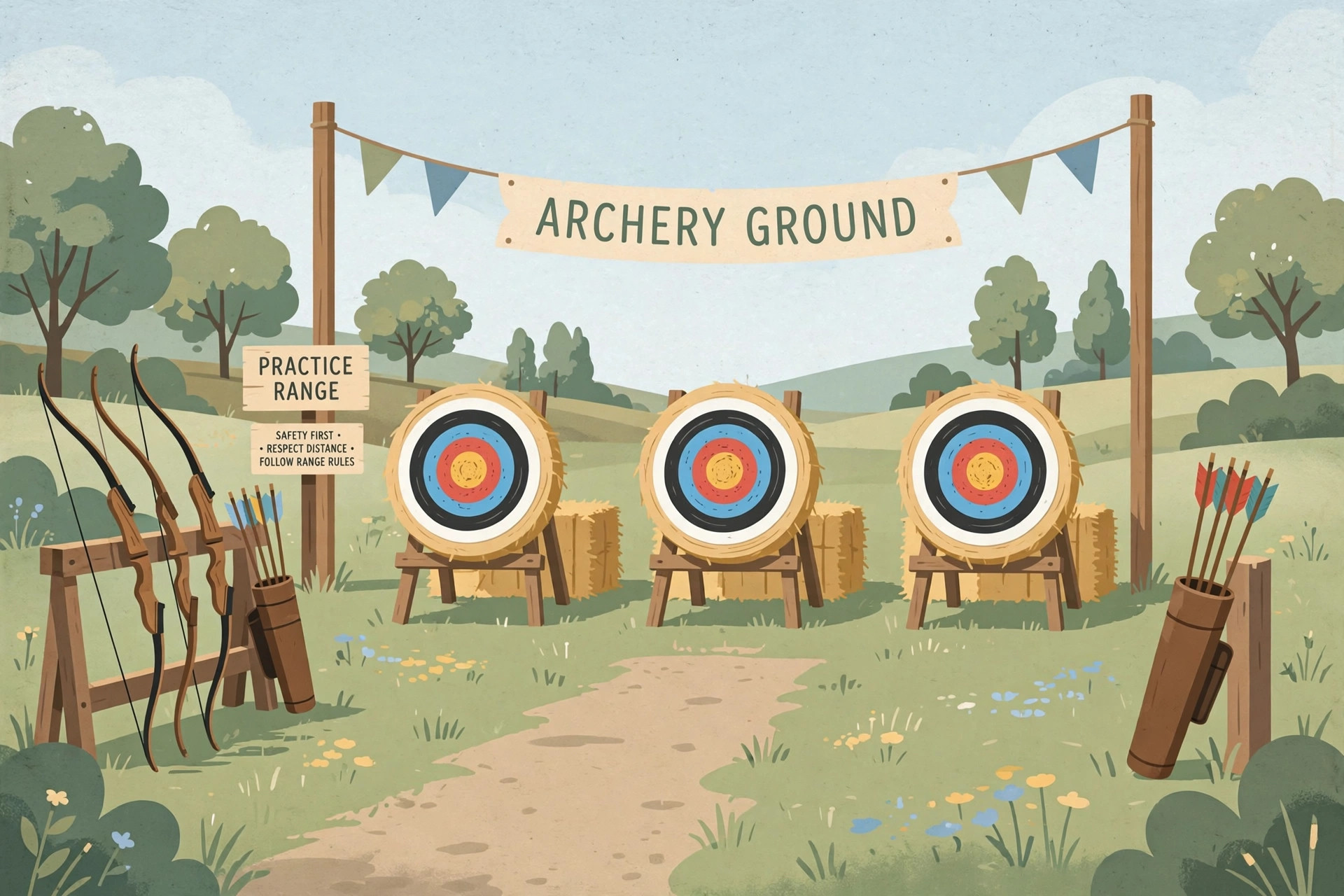 Shillong Polo Ground teer archery draw