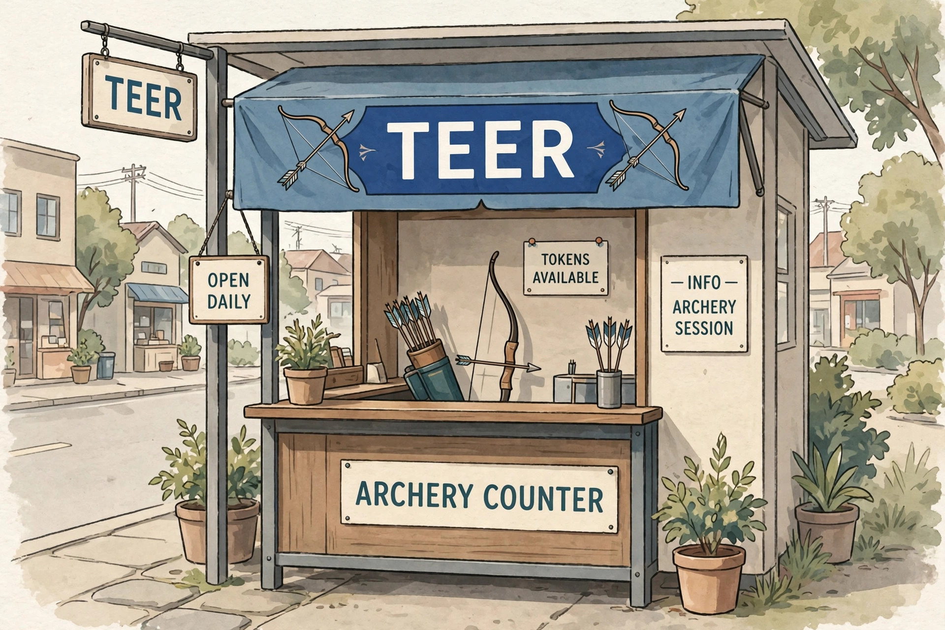 Authorised teer counter in Shillong