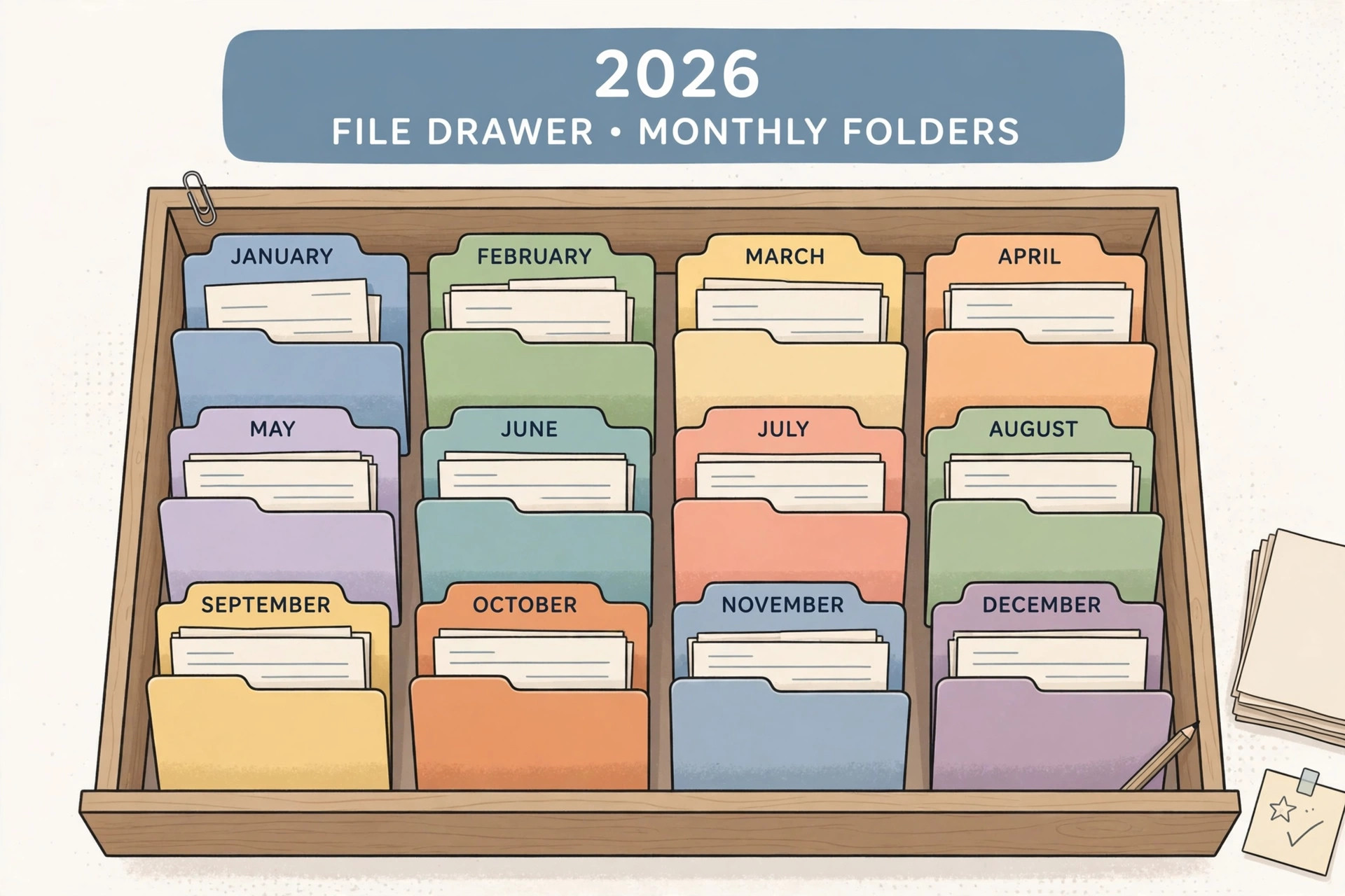 Yearly teer result archives organized by year and month