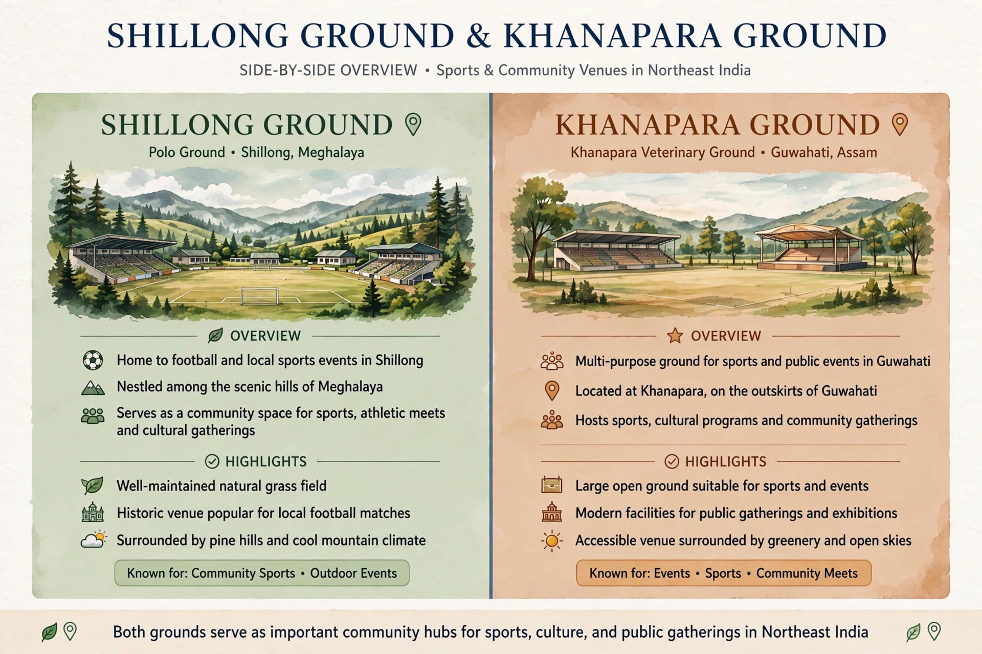 Shillong Teer and Khanapara Teer as two separate games with separate histories
